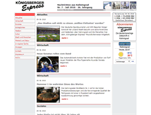 Tablet Screenshot of koenigsberger-express.com